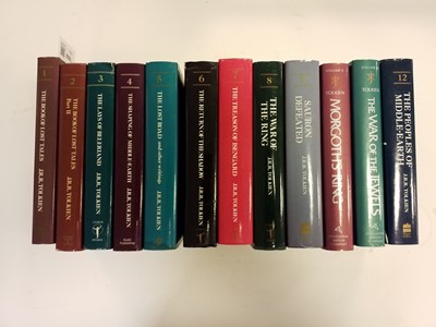 Lot 898 - Tolkien (J.R.R.) The History of Middle-Earth, 12 volumes, 1984-1996
