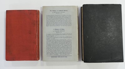 Lot 76 - Osborn (Sherard). Quedah ... a Journal in Malayan Waters, 1st edition, 1857, & 8 others