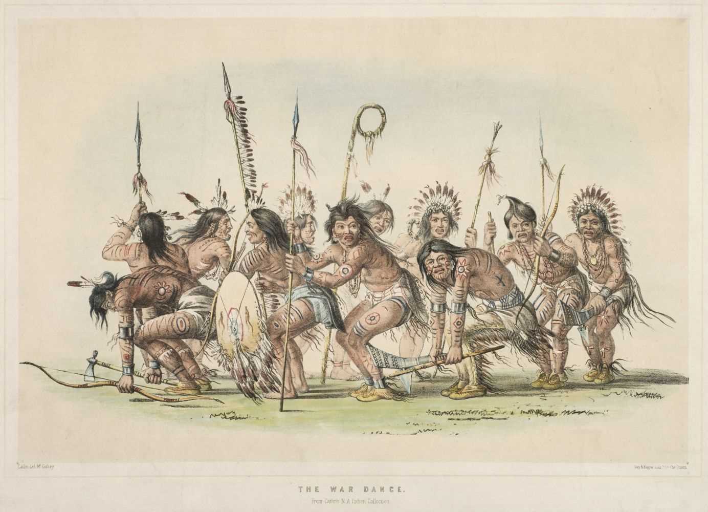 Lot 204 Catlin The War Dance..., circa