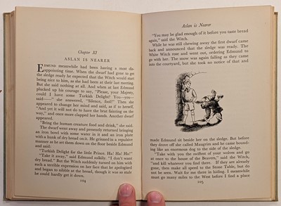 Lot 860 - Lewis (C.S.) The Lion, the Witch and the Wardrobe, 1st edition, 1950