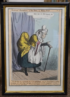 Lot 218 - Heath (William). Theatrical Characters in Ten Plates, T. McLean, 1829