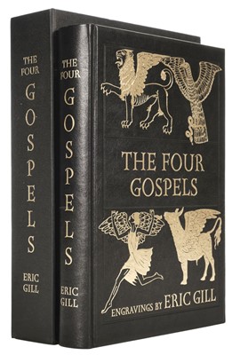 Lot 266 - Gill (Eric). The Four Gospels, London: Folio Society, 2007, limited edition 1717/2750