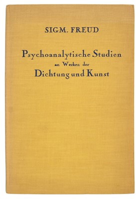 Lot 570 - Freud (Sigmund). Psychoanalytische Studien, 1st edition, 1924, inscribed