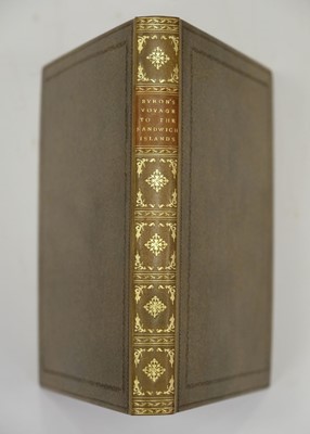 Lot 47 - Byron (George Anson). Voyage of H.M.S. Blonde to the Sandwich Islands, 1st edition, 1826