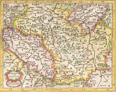 Lot 179 - Poland. Hondius (Jodocus & Purchas, Samuel), Polonia et Silesia, circa 1625