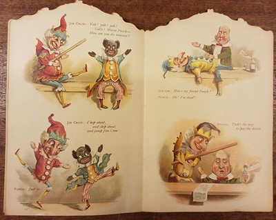 Lot 461 - Punch and Judy. Die-cut shaped book, London: Ernest Nister, [1891?]