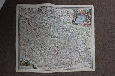 Lot 192 - Silesia. Homann (J. B. heirs of), Principatus Silesiae Oppoliensis..., circa 1750