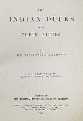 Lot 41 - Baker (Edward Charles Stuart). The Indian Ducks and their Allies, 1908