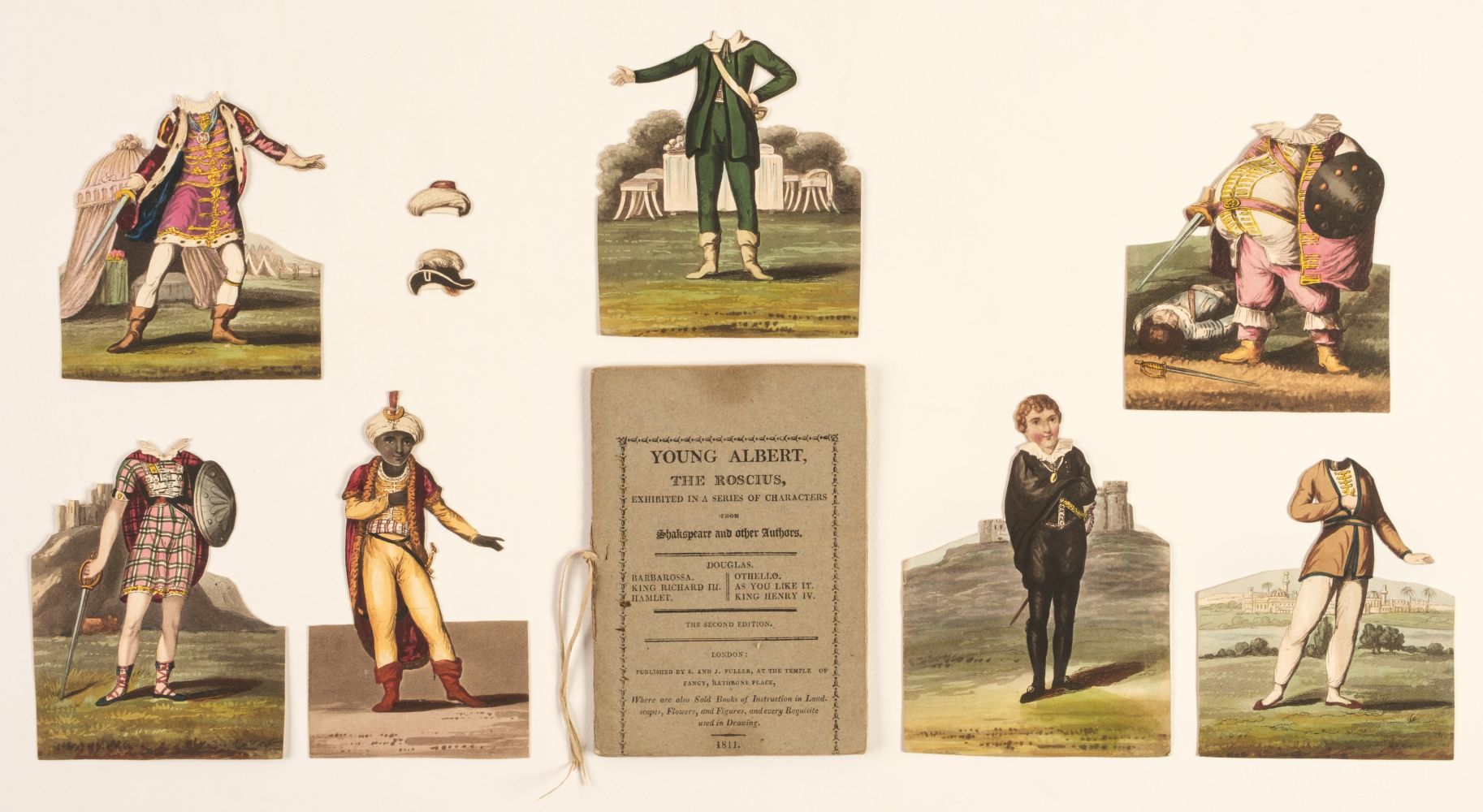 Paper Doll Book. Young Albert, the Roscius, 2nd edition, 1811
