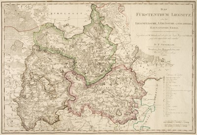 Lot 190 - Silesia. Homann (J. B. & Sotzmann D. F.), Four regional mas of Silesia, circa 1813