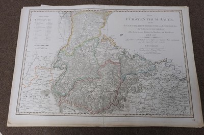 Lot 190 - Silesia. Homann (J. B. & Sotzmann D. F.), Four regional mas of Silesia, circa 1813