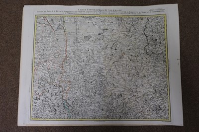 Lot 190 - Silesia. Homann (J. B. & Sotzmann D. F.), Four regional mas of Silesia, circa 1813
