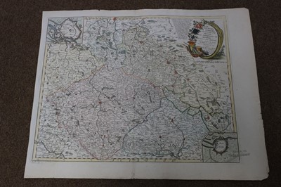 Lot 190 - Silesia. Homann (J. B. & Sotzmann D. F.), Four regional mas of Silesia, circa 1813