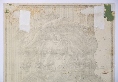 Lot 352 - Van Sichem (Christoffel, II, 1581-1658). Man with a plumed cap