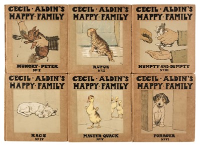 Lot 647 - Aldin (Cecil). Cecil Aldin's Happy Family, 6 volumes, 1912
