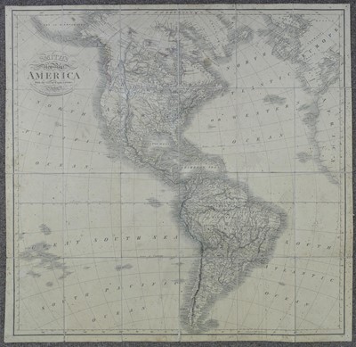 Lot 163 - Folding Maps. A collection of fourteen maps and guide books, mostly 19th century