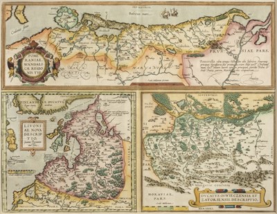 Lot 182 - Poland. Ortelius (Abraham), Pomeraniae Wandalicae Regionis Typ..., 1573 or later