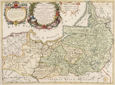 Lot 185 - Prussia. Cantelli da Vignola (G.), La Prussia Divisa in Reale che Appartiene, 1689