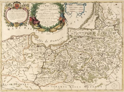 Lot 185 - Prussia. Cantelli da Vignola (G.), La Prussia Divisa in Reale che Appartiene, 1689