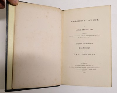 Lot 29 - Roscoe (Thomas). The Landscape Annual, 3 volumes, 1830, 32 & 34