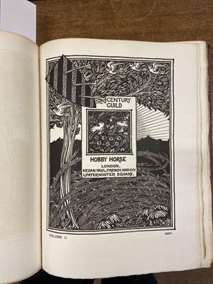 Lot 763 - Mackmurdo (A.H., et al., editors). The Century Guild Hobby Horse, 7 vols. in 4, 1886-92