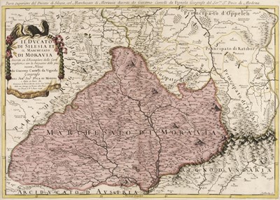 Lot 189 - Silesia. Cantelli da Vignola (Giacomo), Il Ducato di Silesia..., 1692