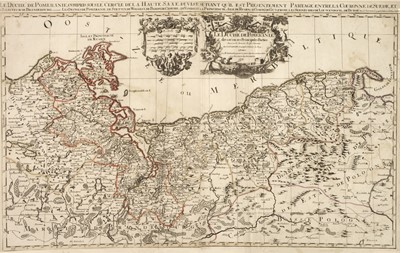 Lot 181 - Poland. Jaillot (Alexis), Le Duche de Pomeranie Divise en ses Principales Parties..., 1696