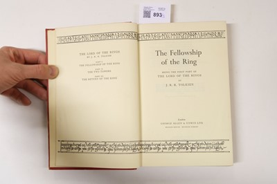 Lot 893 - Tolkien (J.R.R.) The Lord of the Rings, 3 volumes, 1955-67
