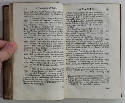 Lot 336 - Witchcraft. - Hutchinson (Francis). An Historical Essay concerning Witchcraft, 1st ed., 1718