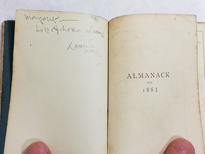 Lot 359 - Miniature book. London Almanack for the Year of Christ 1853, [1852]