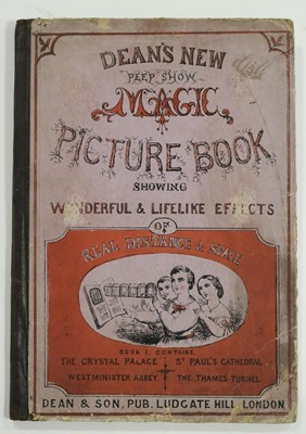 Lot 460 - Peepshow book. Dean's New Peep Show Magic Picture Book, [c.1861]