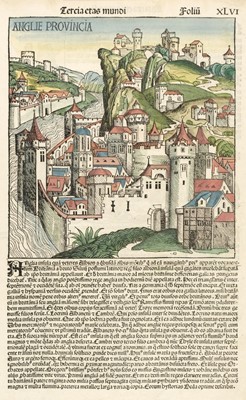 Lot 187 - Schedel (Hartman). Anglie Provincia, 1493