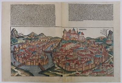 Lot 188 - Schedel (Hartmann). Cracovia,1493