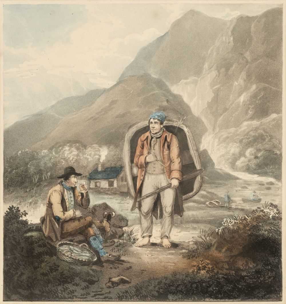 Lot 211 - Harding (J. W.). Four plates from 'Sketches in North Wales, 1810