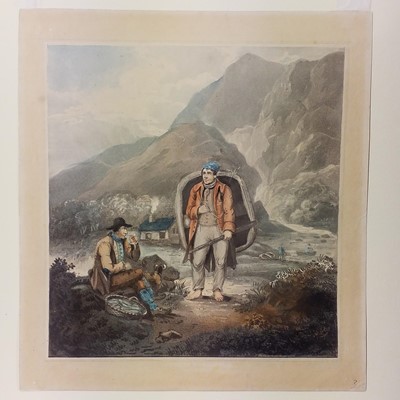 Lot 211 - Harding (J. W.). Four plates from 'Sketches in North Wales, 1810