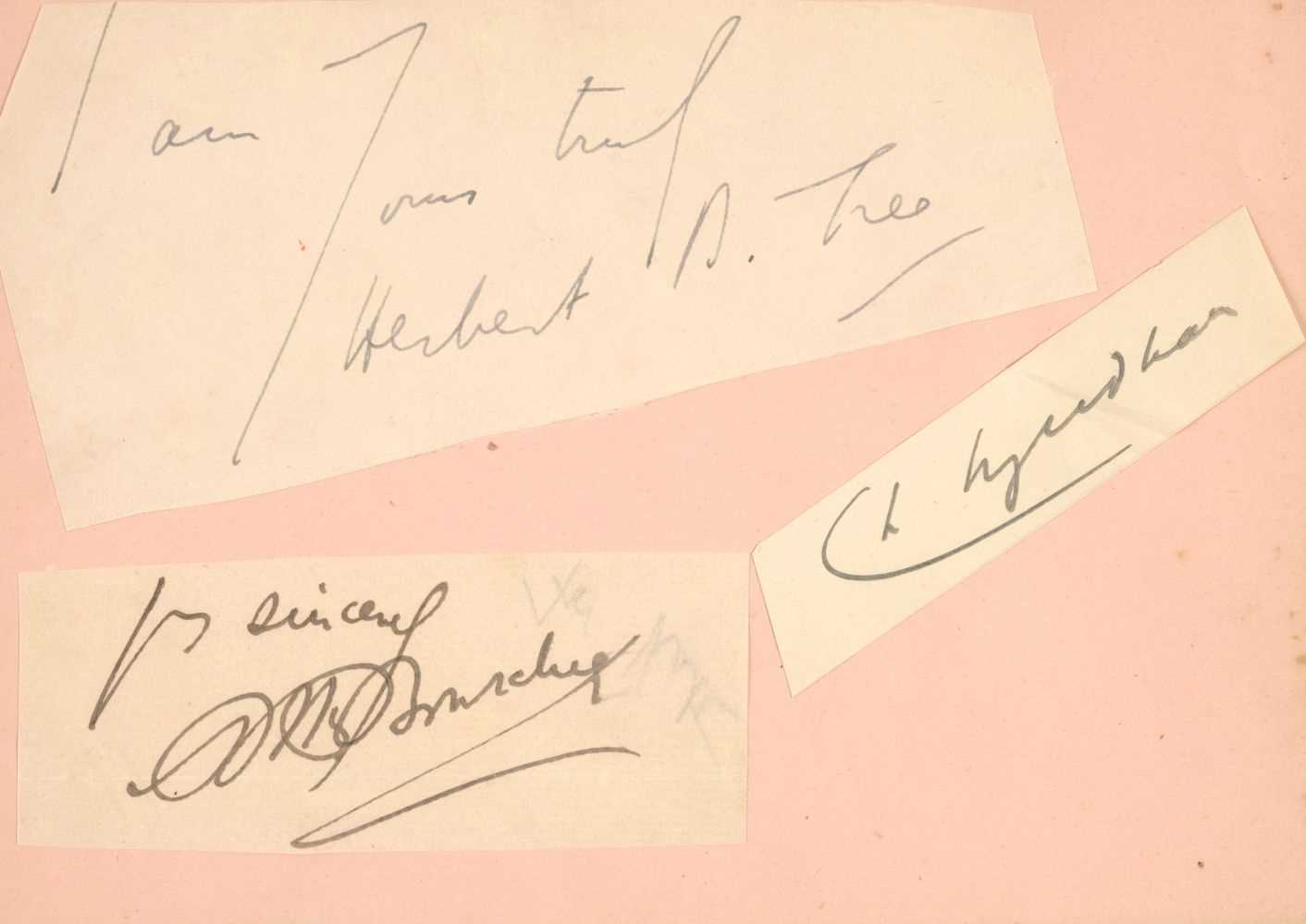 Lot 626 - Literary and Theatrical Autographs.
