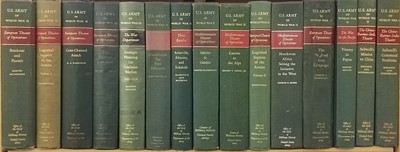 Lot 281 - United States Army in World War II. 21 volumes, circa 1950-83