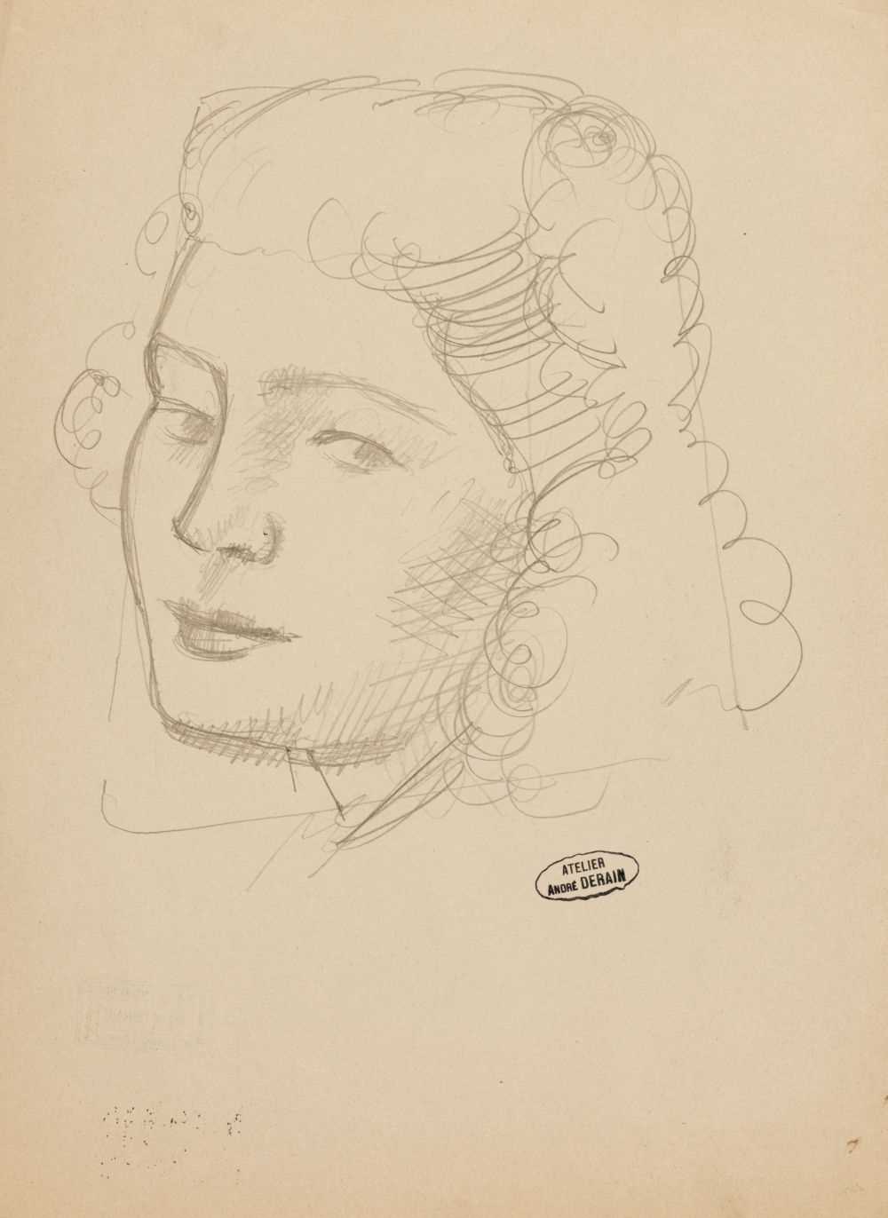 Lot 624 - Derain (André, 1880-1954). Head of a Young Woman