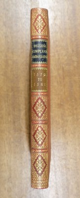 Lot 104 - Digges (Sir Dudley). The Compleat Ambassador, 1st edition, 1655