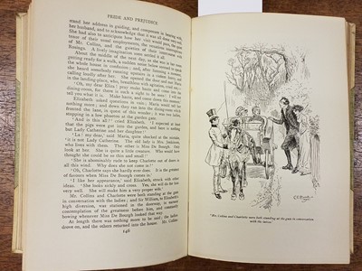 Lot 491 - Austen (Jane). The Works of Jane Austen, 5 volumes, reprinted, 1900-1901