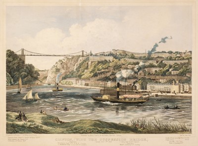 Lot 100 - Bristol. Newman & Co. (publishers), Clifton (with the Suspension Bridge), circa 1865