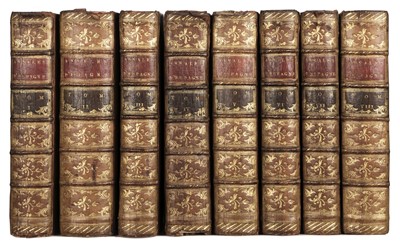 Lot 2 - Alvarez de Colmenar (Juan). Annales d'Espagne et de Portugal, 8 volumes, 1741