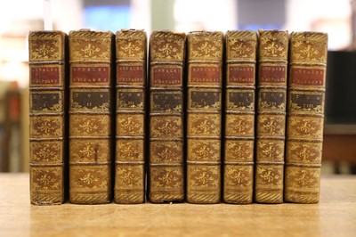Lot 2 - Alvarez de Colmenar (Juan). Annales d'Espagne et de Portugal, 8 volumes, 1741