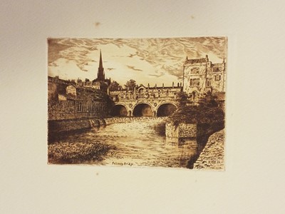 Lot 132 - Bristol. Picturesque Old Bristol. A Series of Fifty-Two Etchings by Charles Bird, 2 volumes, 1885