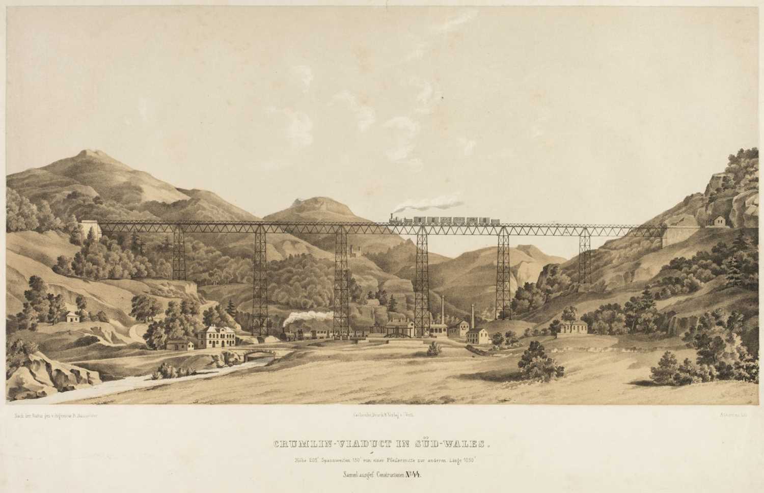 Lot 228 - Railways. A collection of 54 prints and engravings, 19th century