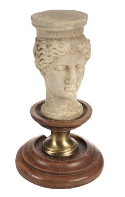 Lot 183 - Roman. A Campania votive head of a goddess, circa 400 BC