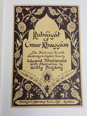 Lot 363 - Pogany (Willy, illustrator).Rubaiyat of Omar Khayyam