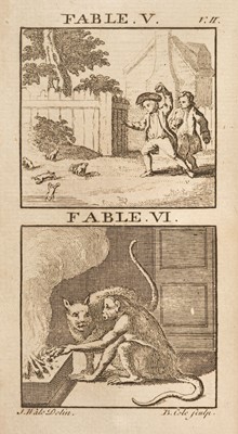 Lot 453 - Fables. Select Tales and Fables, with engravings by B. Cole, London: F. Wingrave, [1780?]