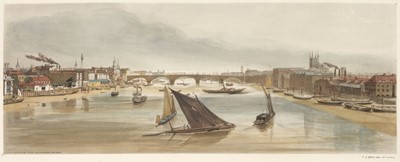 Lot 270 - London. Boys (T. S.), London Bridge &c from Southwark Bridge, circa 1842