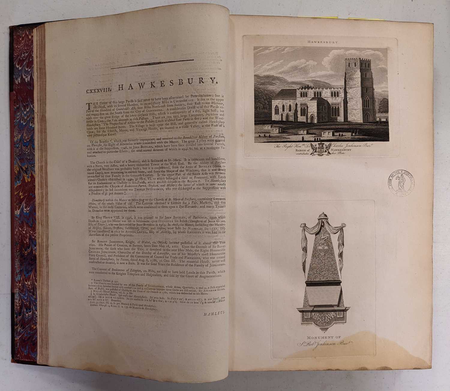 Lot 26 Bigland (Ralph). Historical, Monumental and